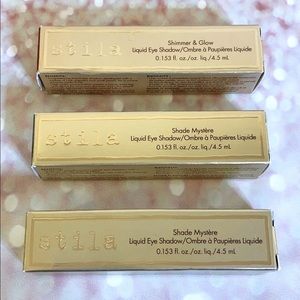3 Full Size New in Box Stila Liquid Eyeshadows